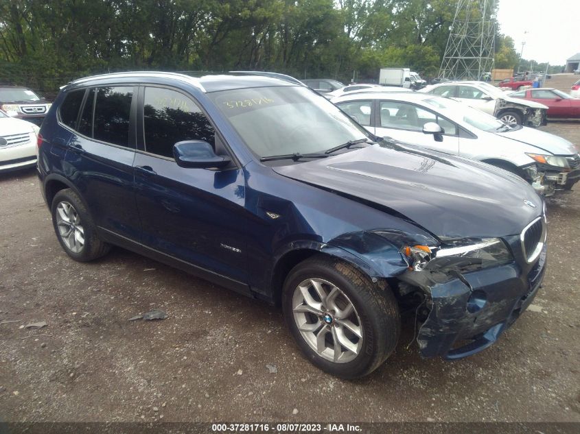 2013 BMW X3 XDRIVE28I - 5UXWX9C55D0A30944