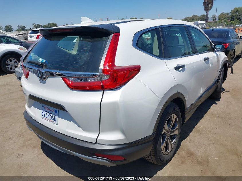 2019 HONDA CR-V LX - 5J6RW5H38KL002477