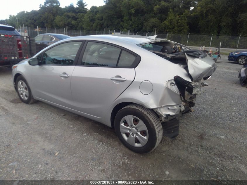 2018 KIA FORTE LX - 3KPFL4A77JE221446