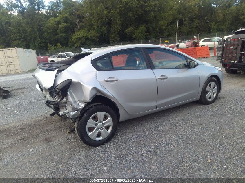 2018 KIA FORTE LX - 3KPFL4A77JE221446