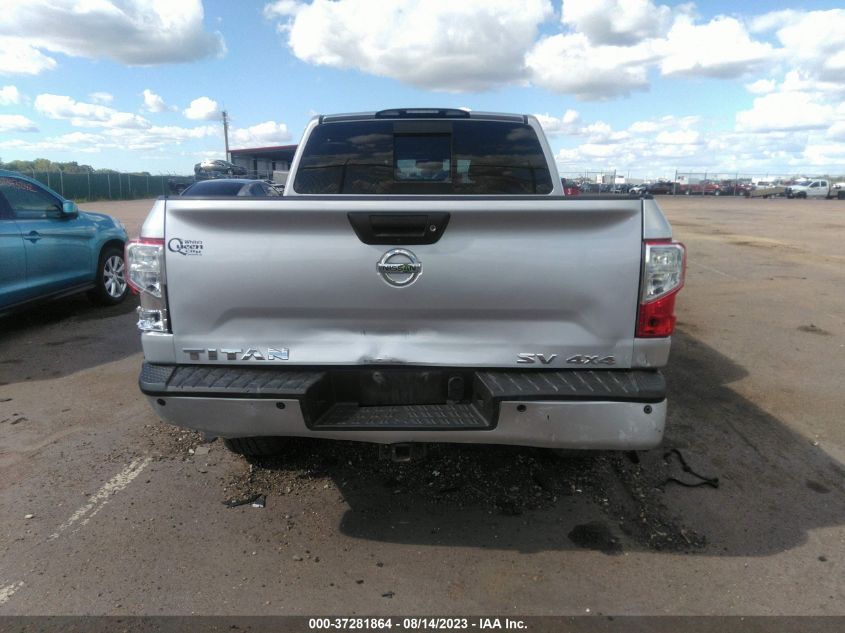 2018 NISSAN TITAN SV - 1N6AA1E53JN504815