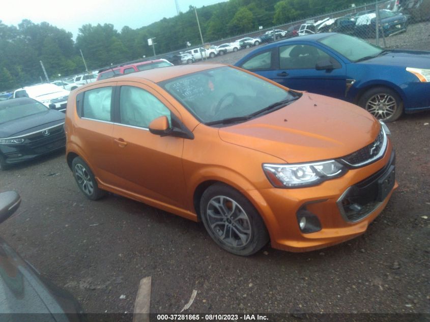2018 CHEVROLET SONIC LT - 1G1JD6SH0J4108555