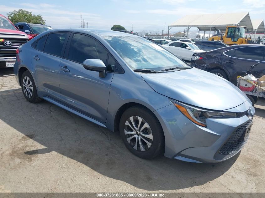 2022 TOYOTA COROLLA HYBRID LE - JTDEAMDE3NJ046052