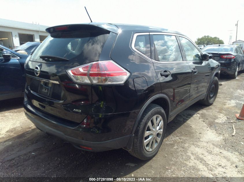 2016 NISSAN ROGUE S/SL/SV - KNMAT2MV2GP719040