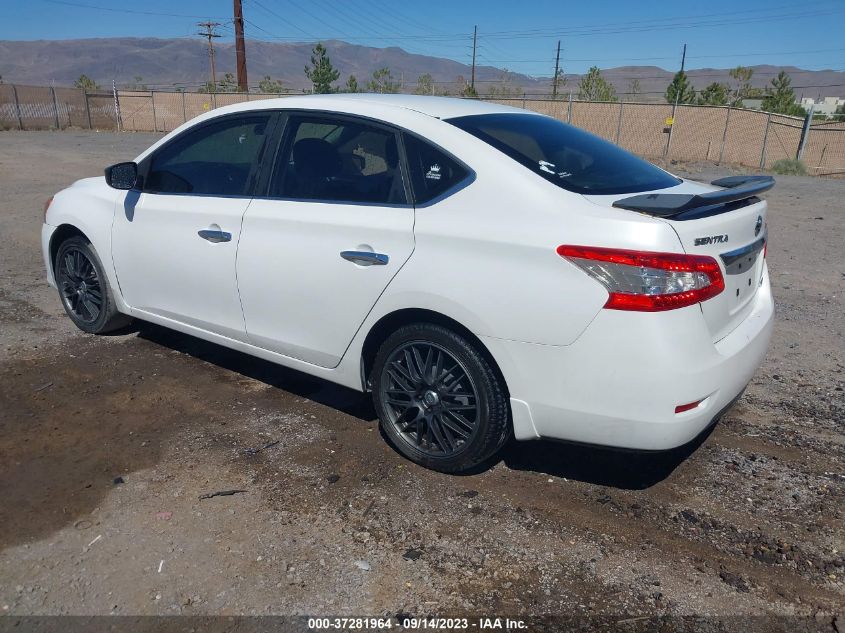 2014 NISSAN SENTRA S - 3N1AB7AP1EL622140