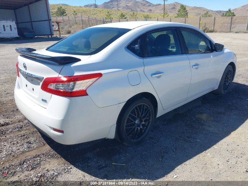 2014 NISSAN SENTRA S - 3N1AB7AP1EL622140