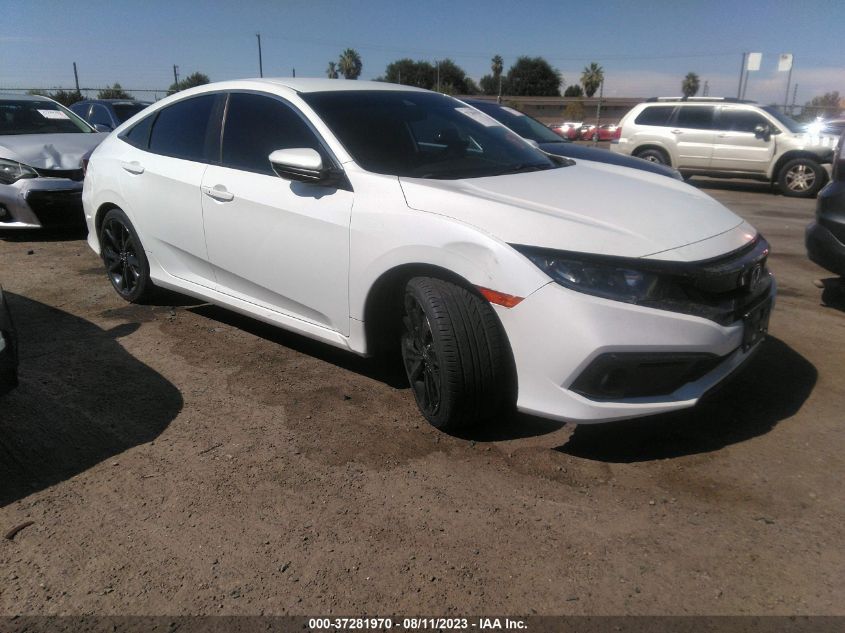 2020 HONDA CIVIC SEDAN SPORT - 19XFC2F89LE204236