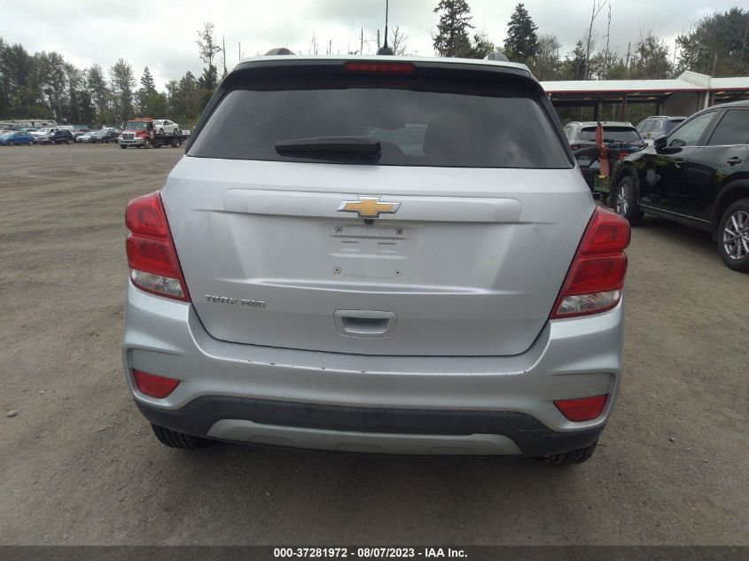 2021 CHEVROLET TRAX LT - KL7CJPSB6MB325048