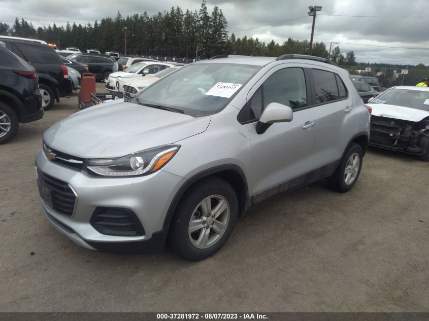 2021 CHEVROLET TRAX LT - KL7CJPSB6MB325048