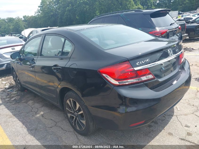 2015 HONDA CIVIC SEDAN EX - 2HGFB2F86FH548541