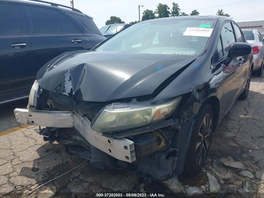 2015 HONDA CIVIC SEDAN EX - 2HGFB2F86FH548541