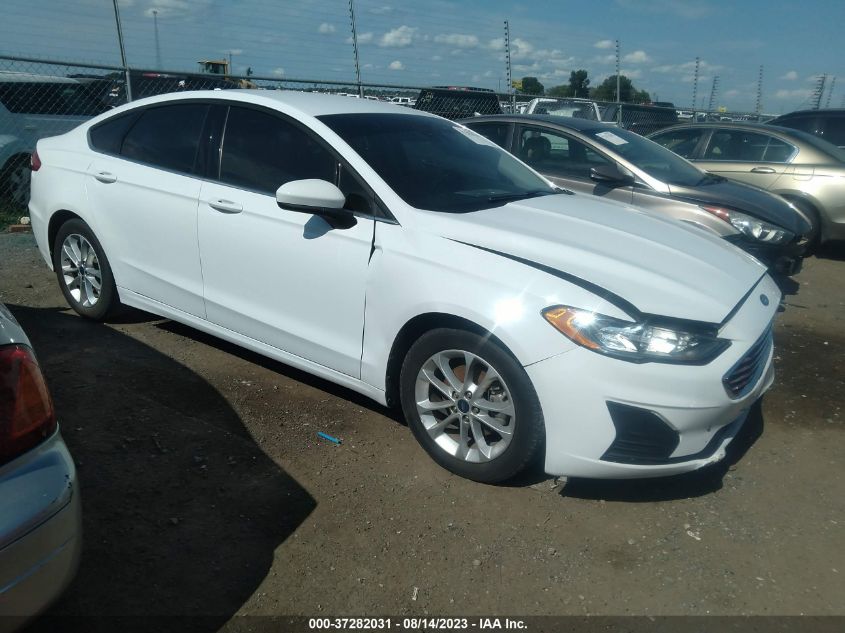 2019 FORD FUSION SE - 3FA6P0HD6KR102246