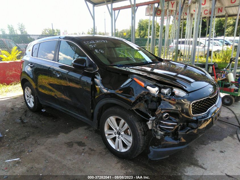 2018 KIA SPORTAGE LX - KNDPMCAC2J7365768