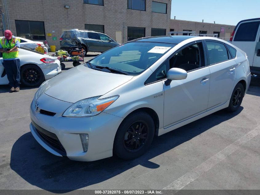 2015 TOYOTA PRIUS FOUR - JTDKN3DU6F0447482