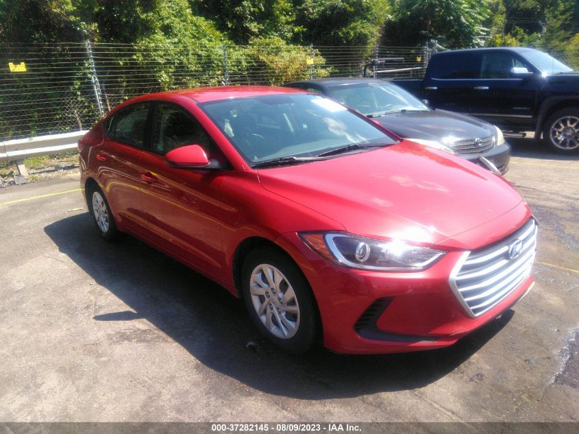 2017 HYUNDAI ELANTRA SE - 5NPD74LF6HH145109