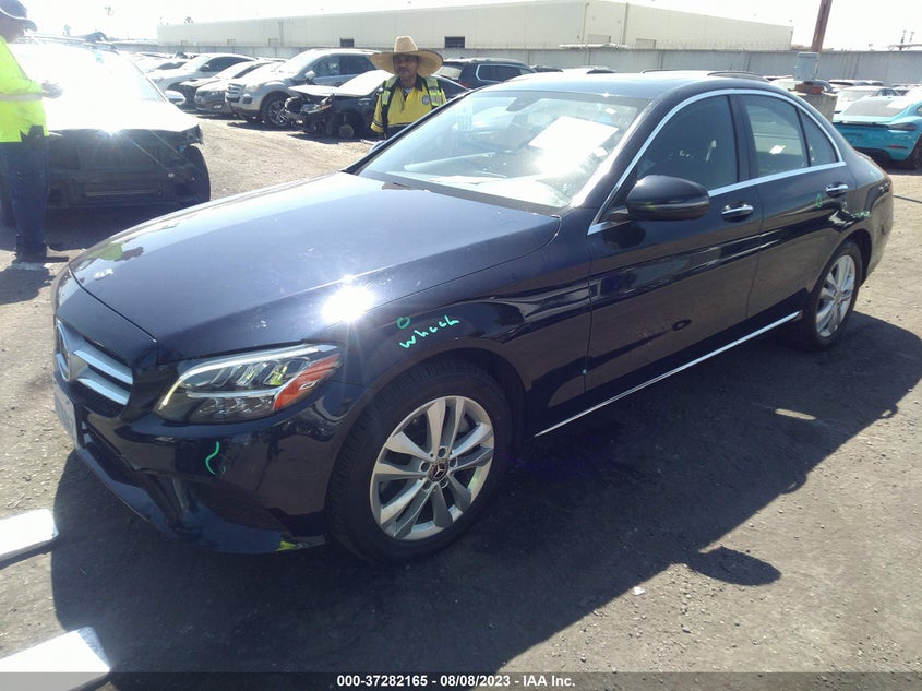 VIN 55SWF8EB9KU286452 2019 MERCEDES-BENZ C-CLASS C 300