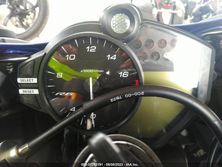 VIN JYARJ28E1HA001062 2017 YAMAHA YZFR6