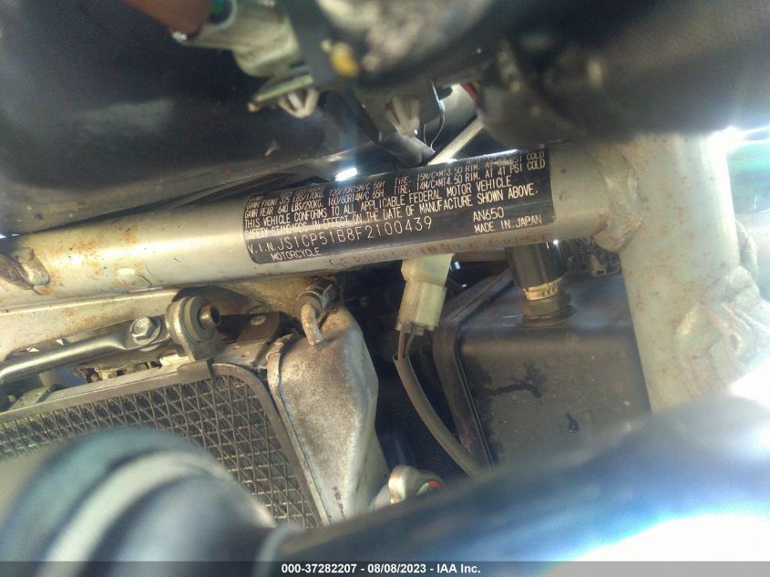 2015 SUZUKI AN650 A - JS1CP51B8F2100439