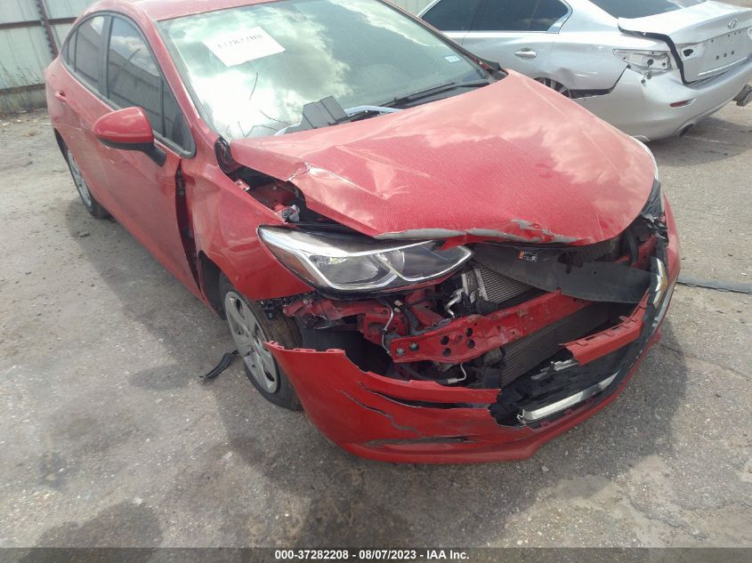 2018 CHEVROLET CRUZE LS - 1G1BC5SM0J7210080
