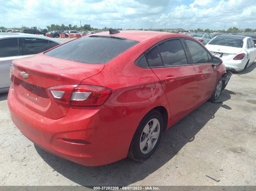 2018 CHEVROLET CRUZE LS - 1G1BC5SM0J7210080