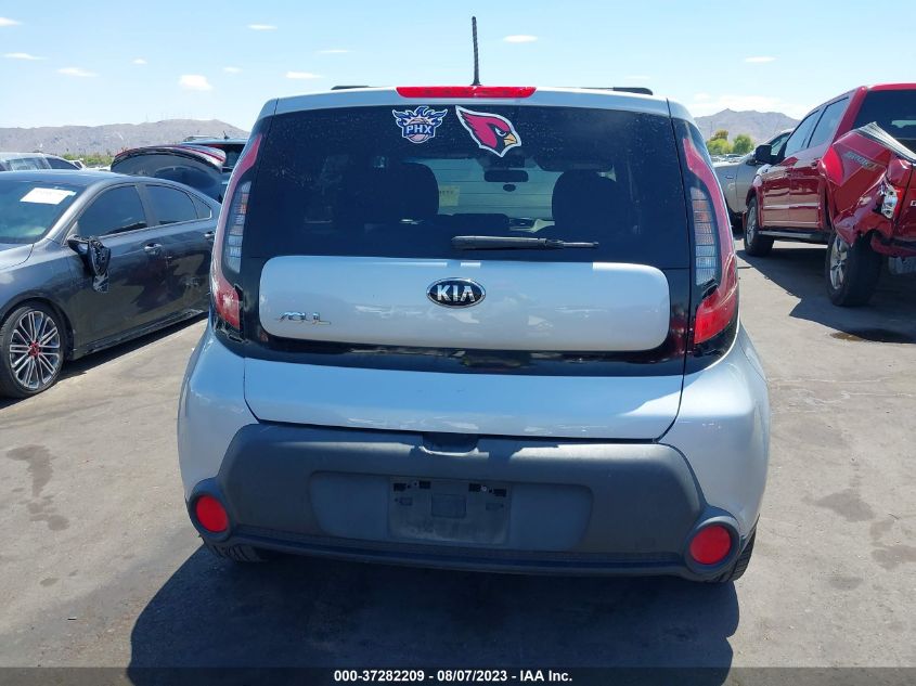 2016 KIA SOUL BASE - KNDJN2A23G7854306