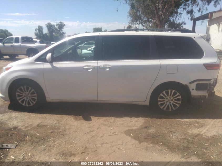 2016 TOYOTA SIENNA XLE/XLE AAS/LTD - 5TDYK3DC9GS734503