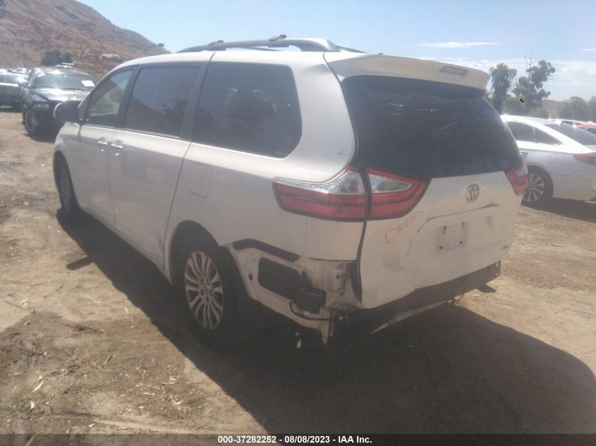 2016 TOYOTA SIENNA XLE/XLE AAS/LTD - 5TDYK3DC9GS734503