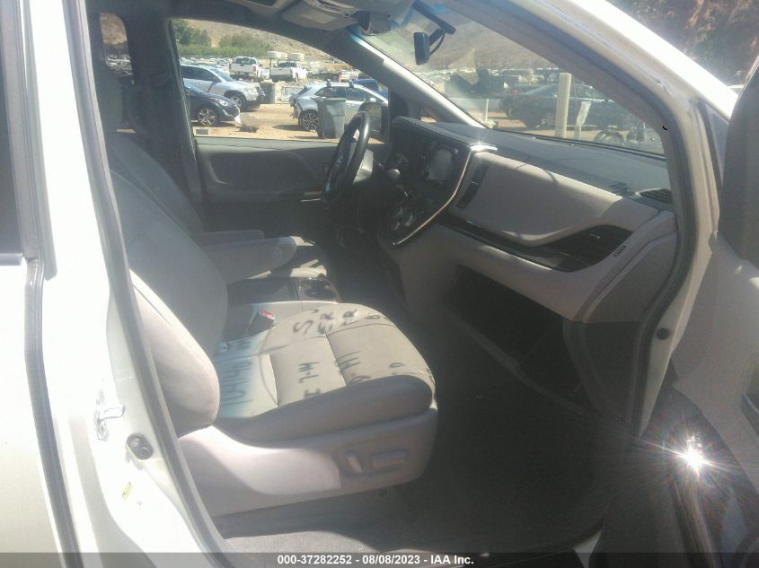 2016 TOYOTA SIENNA XLE/XLE AAS/LTD - 5TDYK3DC9GS734503