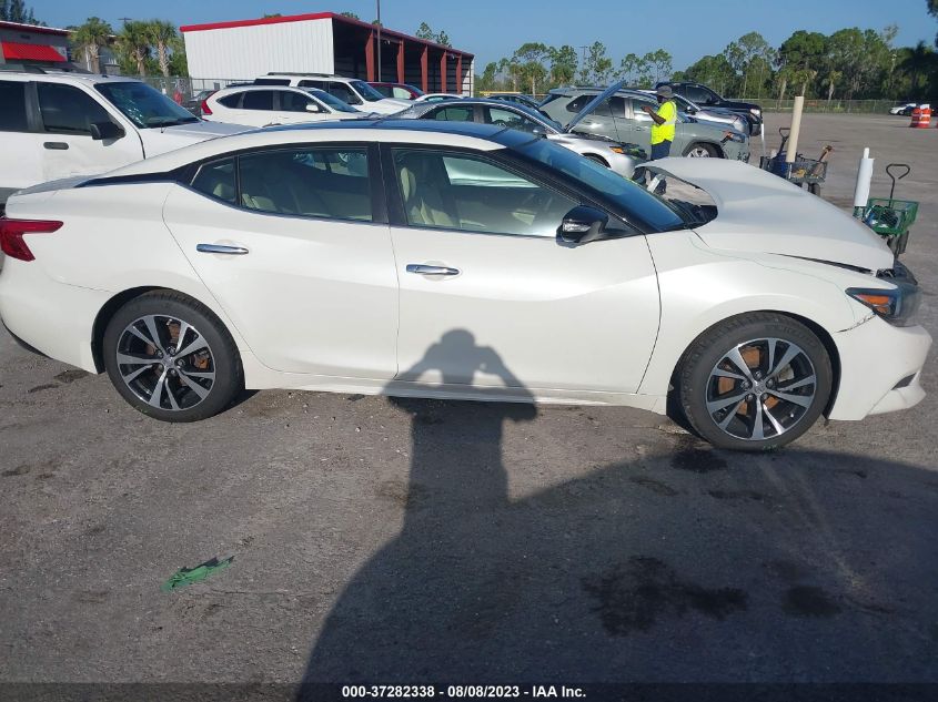 2018 NISSAN MAXIMA PLATINUM - 1N4AA6AP3JC402360