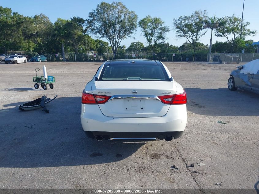 2018 NISSAN MAXIMA PLATINUM - 1N4AA6AP3JC402360
