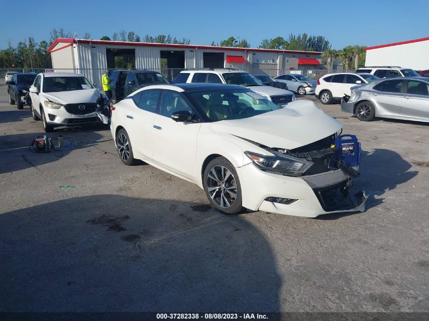 2018 NISSAN MAXIMA PLATINUM - 1N4AA6AP3JC402360