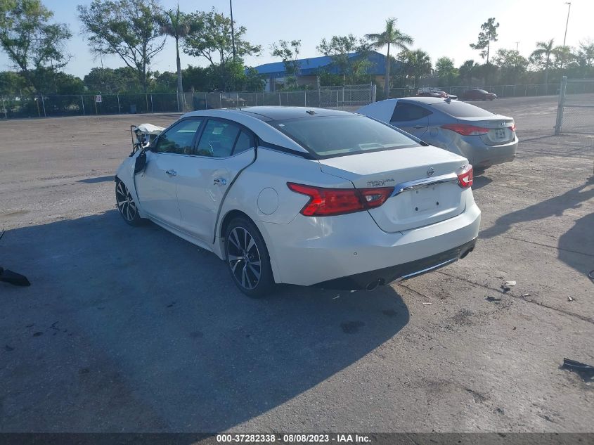 2018 NISSAN MAXIMA PLATINUM - 1N4AA6AP3JC402360