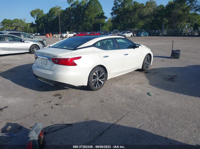 2018 NISSAN MAXIMA PLATINUM - 1N4AA6AP3JC402360