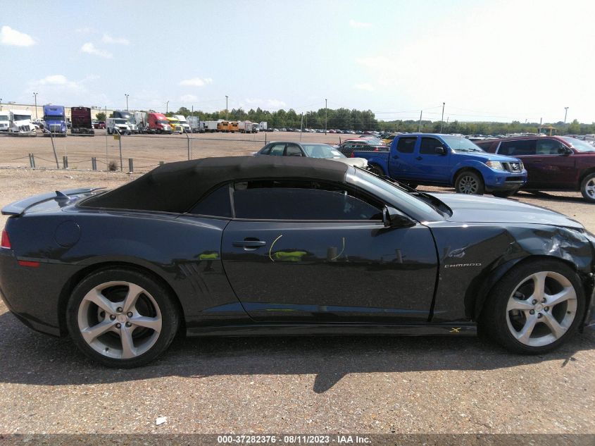 2015 CHEVROLET CAMARO LT - 2G1FF3D3XF9281147