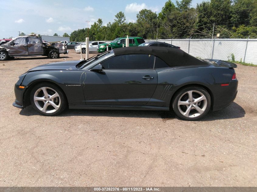 2015 CHEVROLET CAMARO LT - 2G1FF3D3XF9281147