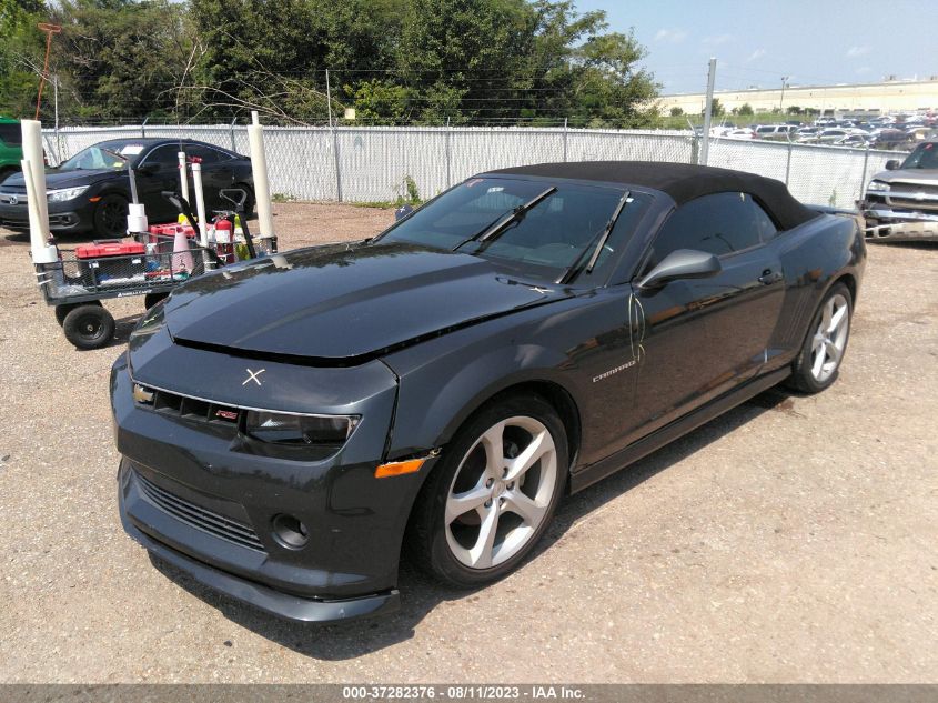 2015 CHEVROLET CAMARO LT - 2G1FF3D3XF9281147