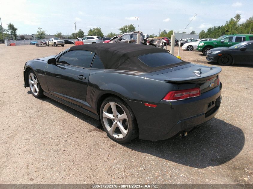 2015 CHEVROLET CAMARO LT - 2G1FF3D3XF9281147