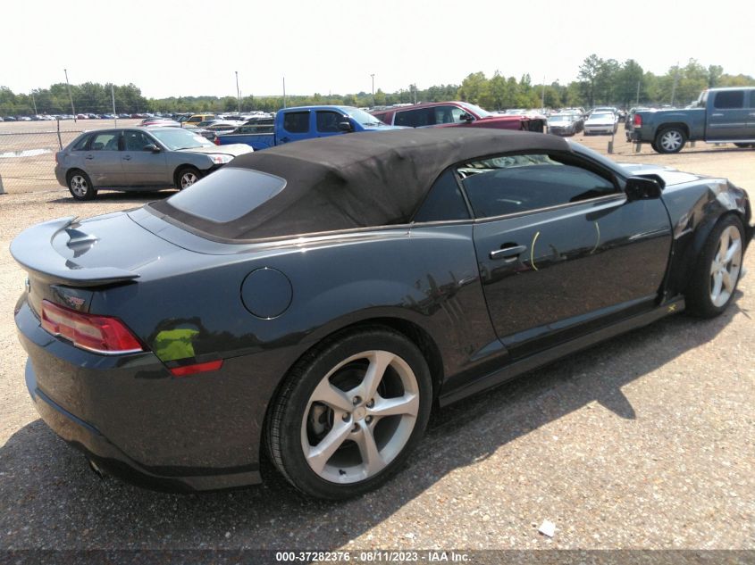 2015 CHEVROLET CAMARO LT - 2G1FF3D3XF9281147