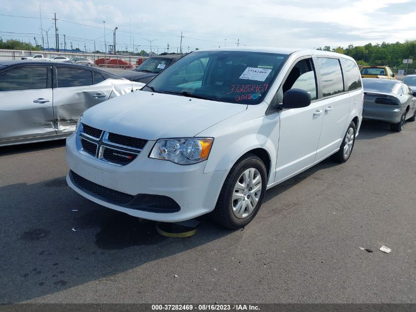 2018 DODGE GRAND CARAVAN SE - 2C4RDGBG6JR302933