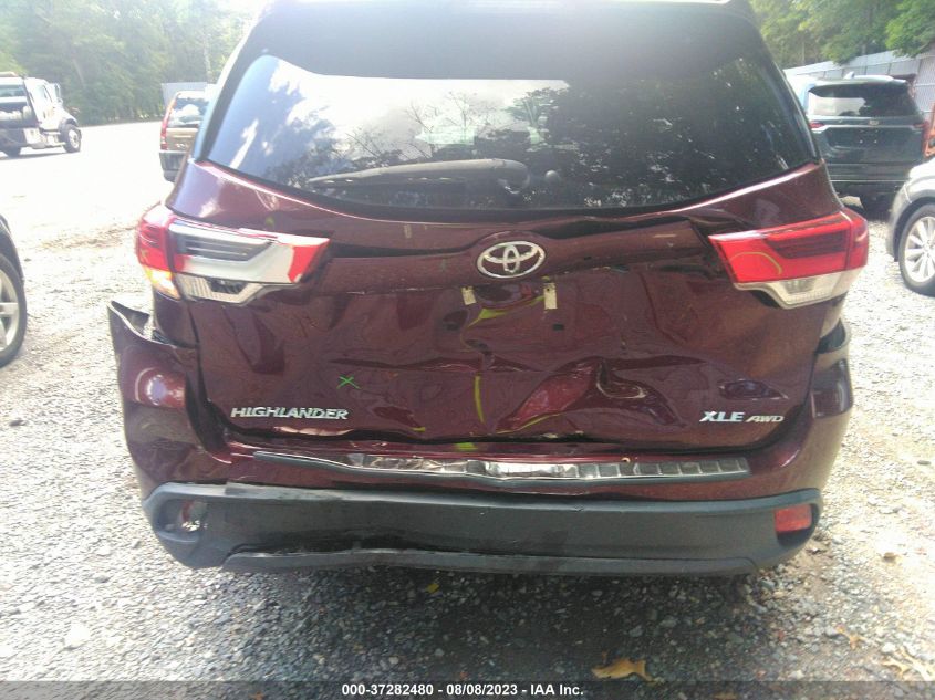 2018 TOYOTA HIGHLANDER SE/XLE - 5TDJZRFH3JS812628