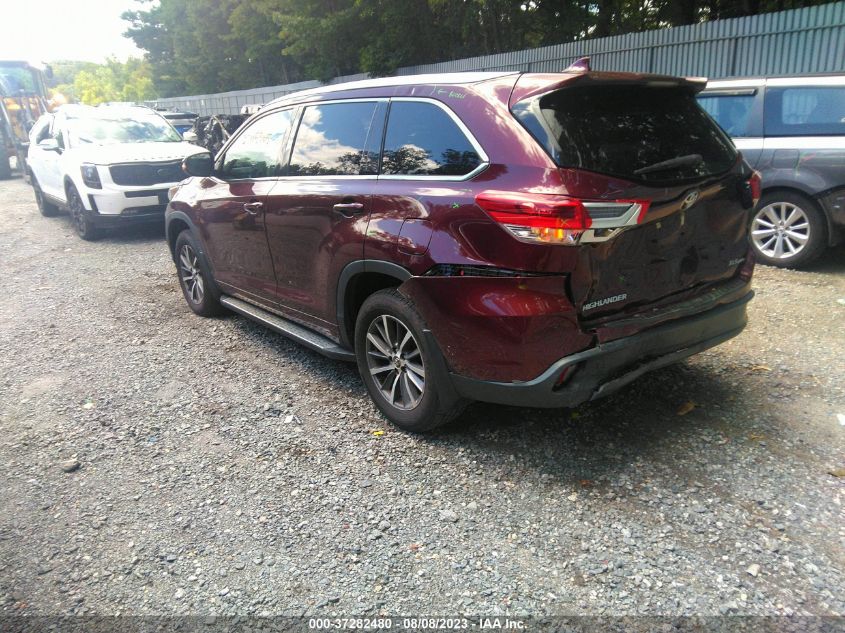 2018 TOYOTA HIGHLANDER SE/XLE - 5TDJZRFH3JS812628