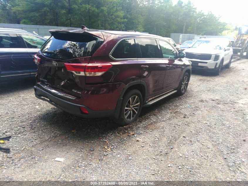 2018 TOYOTA HIGHLANDER SE/XLE - 5TDJZRFH3JS812628