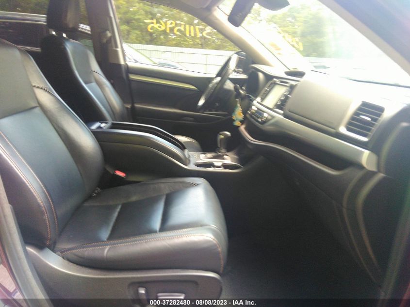 2018 TOYOTA HIGHLANDER SE/XLE - 5TDJZRFH3JS812628