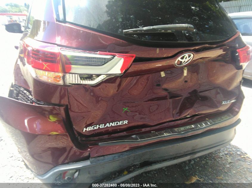 2018 TOYOTA HIGHLANDER SE/XLE - 5TDJZRFH3JS812628