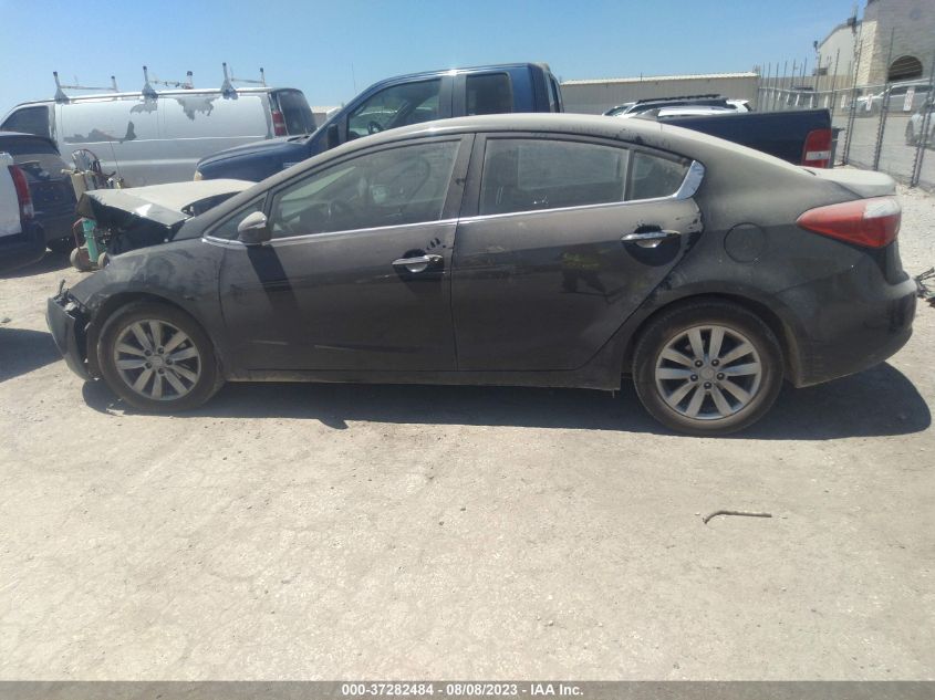 2014 KIA FORTE EX - KNAFX4A85E5234756