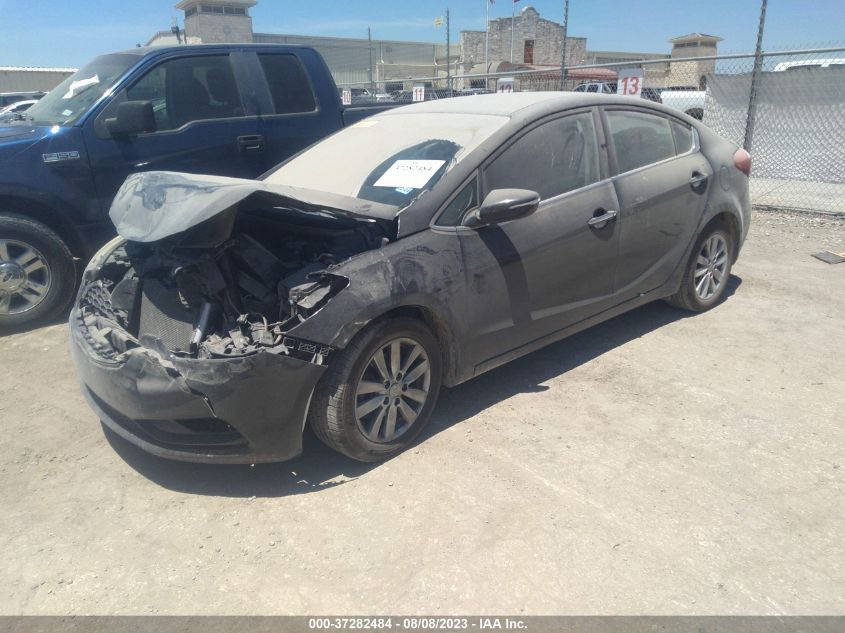 2014 KIA FORTE EX - KNAFX4A85E5234756