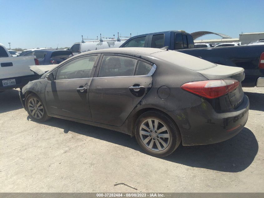 2014 KIA FORTE EX - KNAFX4A85E5234756