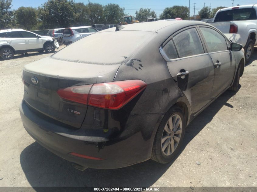 2014 KIA FORTE EX - KNAFX4A85E5234756