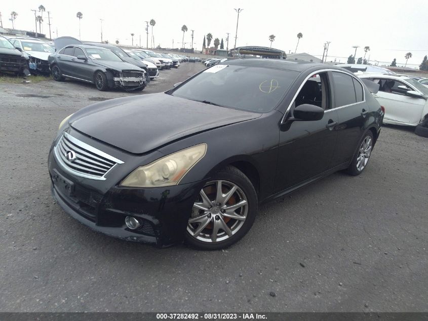2013 INFINITI G37 SEDAN JOURNEY JN1CV6AP8DM710794