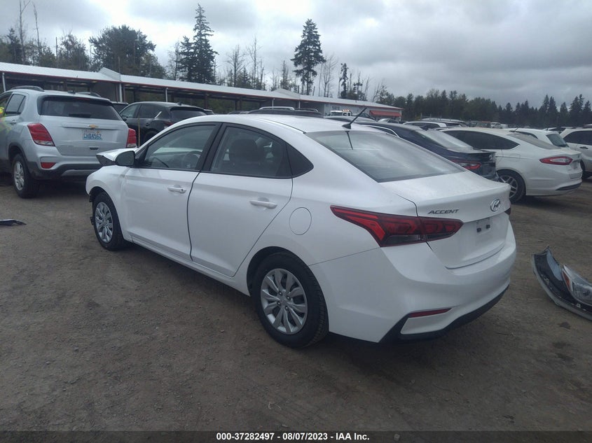 VIN 3KPC24A63LE114376 2020 HYUNDAI ACCENT SE